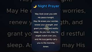 Night Prayer for Peaceful Sleep ๐ | Let God Watch Over You #divineprayer