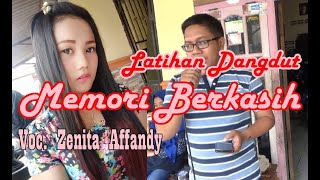 Memori Berkasih Si Cantik Zenita Affandy Latihan Dangdut Kendang Rancak