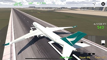 RC FS Advanced Real Flight Simulator GamePlay A359 CATHAY by ios Android 7/25/22 AIO EP106
