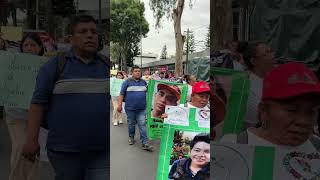 🚨 Searching Mothers march in Tlalpan toward Mexico City Stadium
