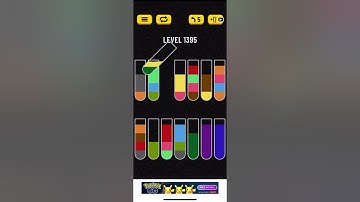 Water Sort Puzzle level 1395