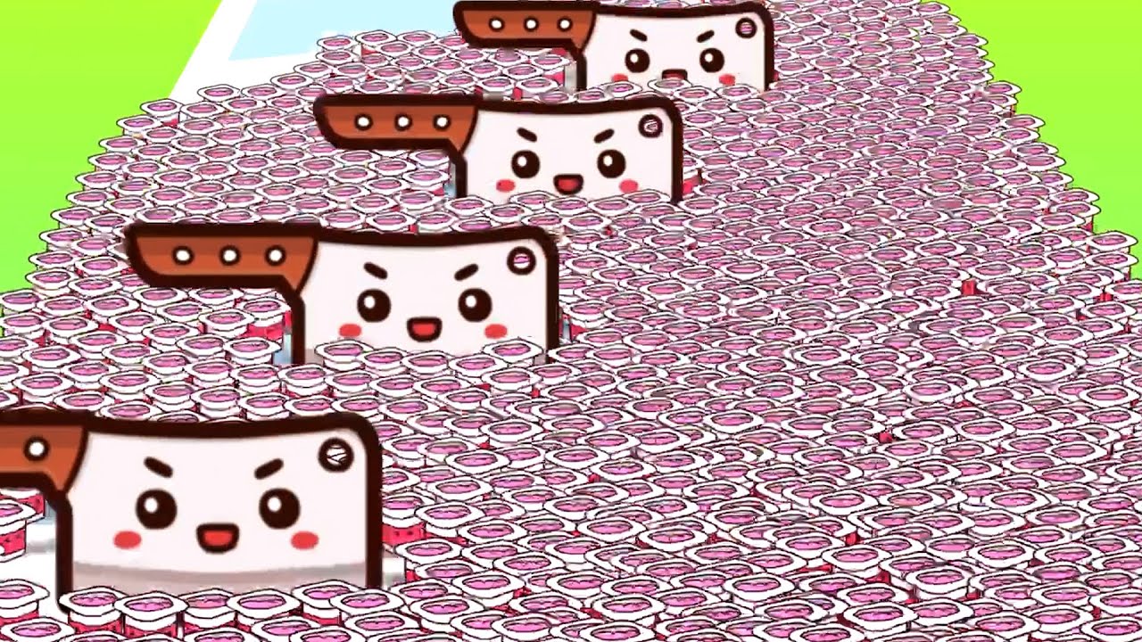 FOOD RUN - Max Levels Gameplay (Android,iOS) New Characters Freeplay