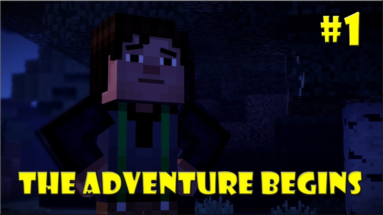 Minecraft StoryMode Episode 1 The Adventure Begins - YouTube