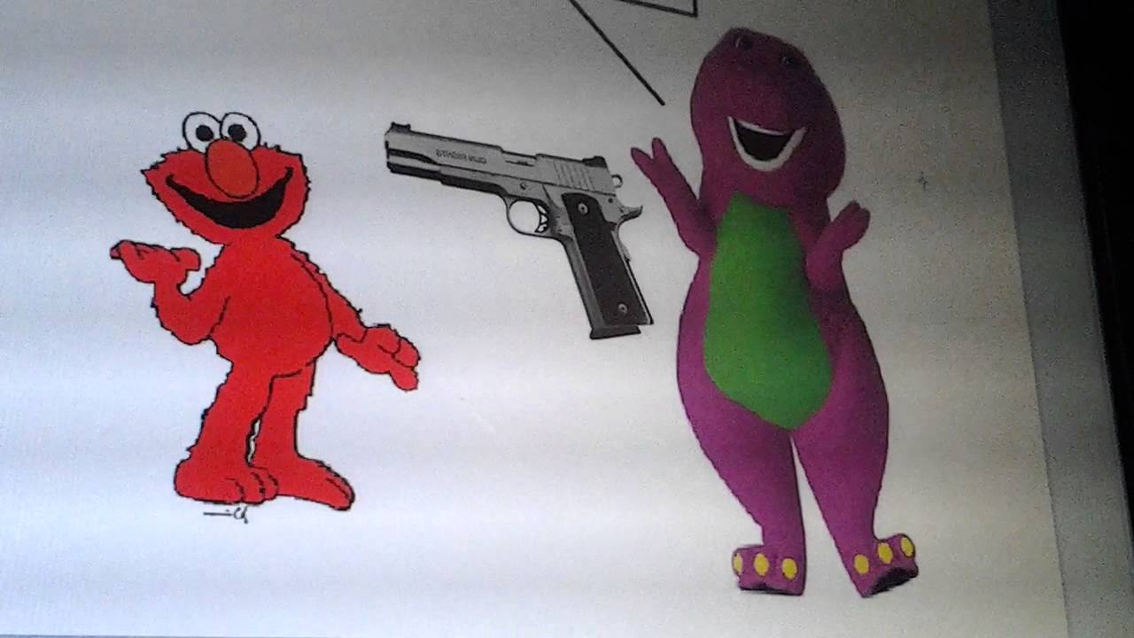 Elmo Vs Barney Youtube