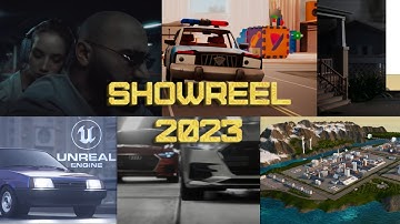 Showreel 2023 | Unreal Engine 5 | Virtual Production | Aleksander Loneev