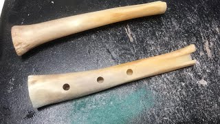 How To Make A Neanderthal Bone Flute #diy #heritage #nature