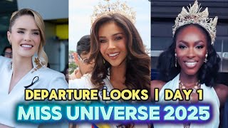 Miss Universe 2025 Departures