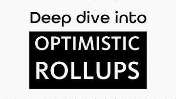 Deep Dive into Optimistic Rollups - with Ori Pomerantz @ Optimism