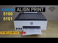 HP Smart Tank 5100, 5101, 5102 Printing Lines &amp; Blurry Text - How To Align HP Smart Tank Printer ?