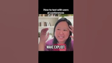 How to test with users at conferences