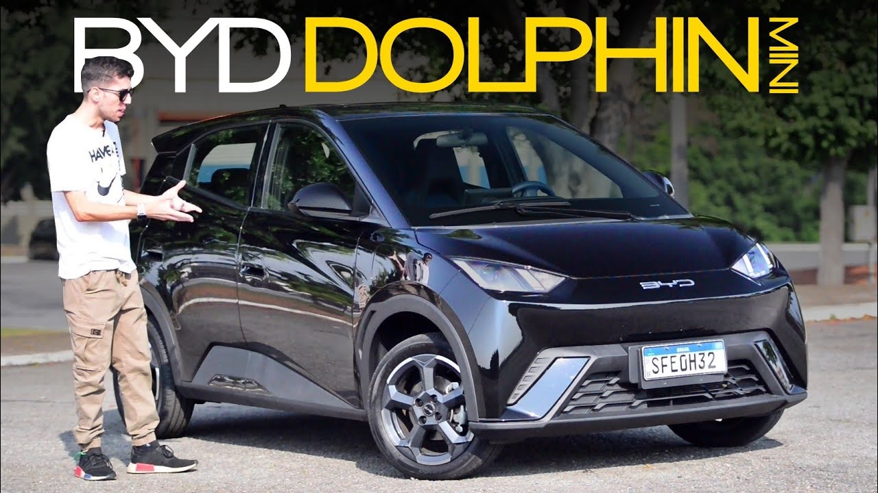 BYD Dolphin Mini 2025 | UM DOS MENORES E MAIS BARATOS CARROS ELÉTRICOS, VALE A PENA?