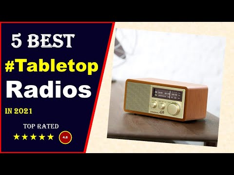 ✅ Top 5: Best Tabletop Radio With Bluetooth 2021[Tested & Reviewed]