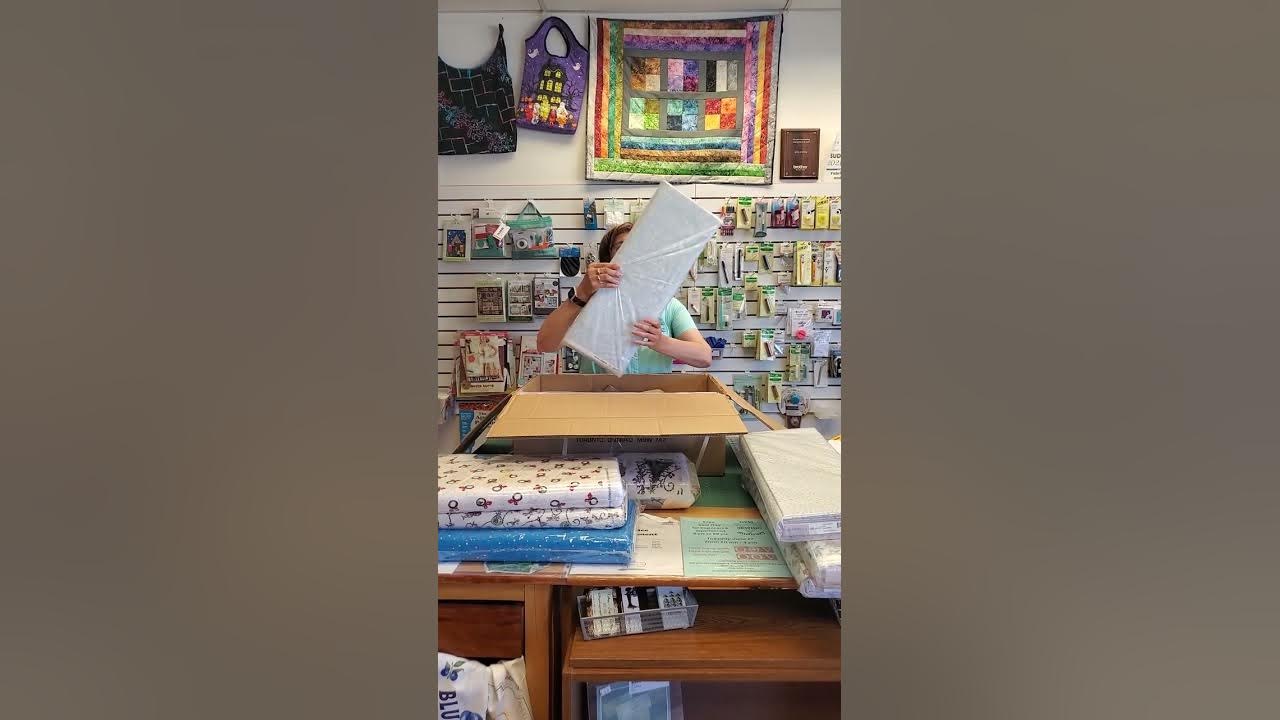 3 new Boxes of Fabric arrived at the Sudbury Gem Sewing Location YouTube