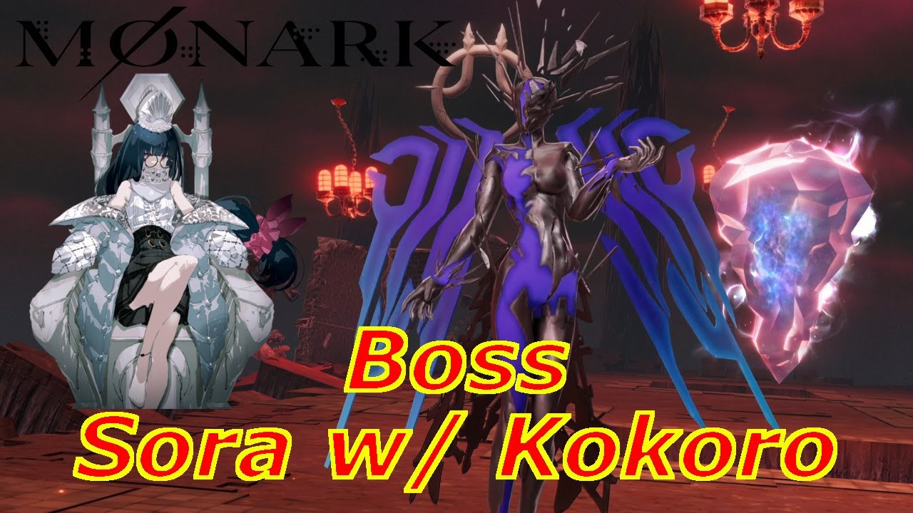 [Ideal of Woe II - Sora (Kokoro Route)] Boss Battle Gameplay | Monark PS5