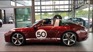 2021 Porsche 911 Targa 4S 992 | STARTUP, SOUND and Visual Review | 1 of 992 Heritage edition 2020