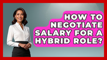 How To Negotiate Salary For A Hybrid Role? - Job Success Network
