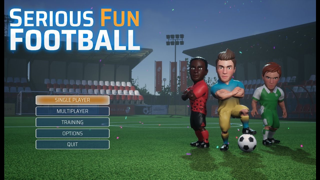 A Different Humorous Take On FOOTball | Serious Fun Football - YouTube
