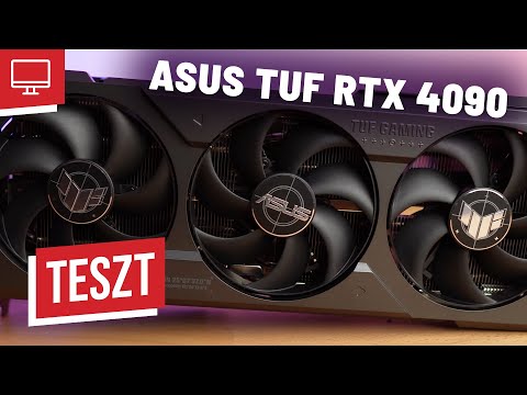 Maga a nyers ERŐ 🔥 ASUS TUF RTX 4090 teszt 💻 PC World