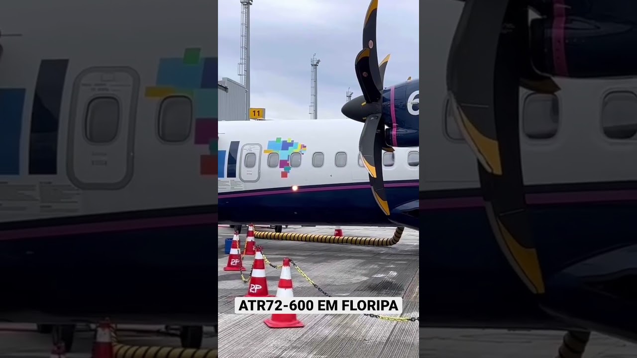 ATR 72-600 da Azul em Florianópolis