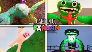 Garten of Banban 1, 2, 3,  4 - All Endings Behind The Scenes (Showcase)