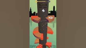 Helix jump (lvl 51-52) | mini games #shorts #Androidgames #iOSgames