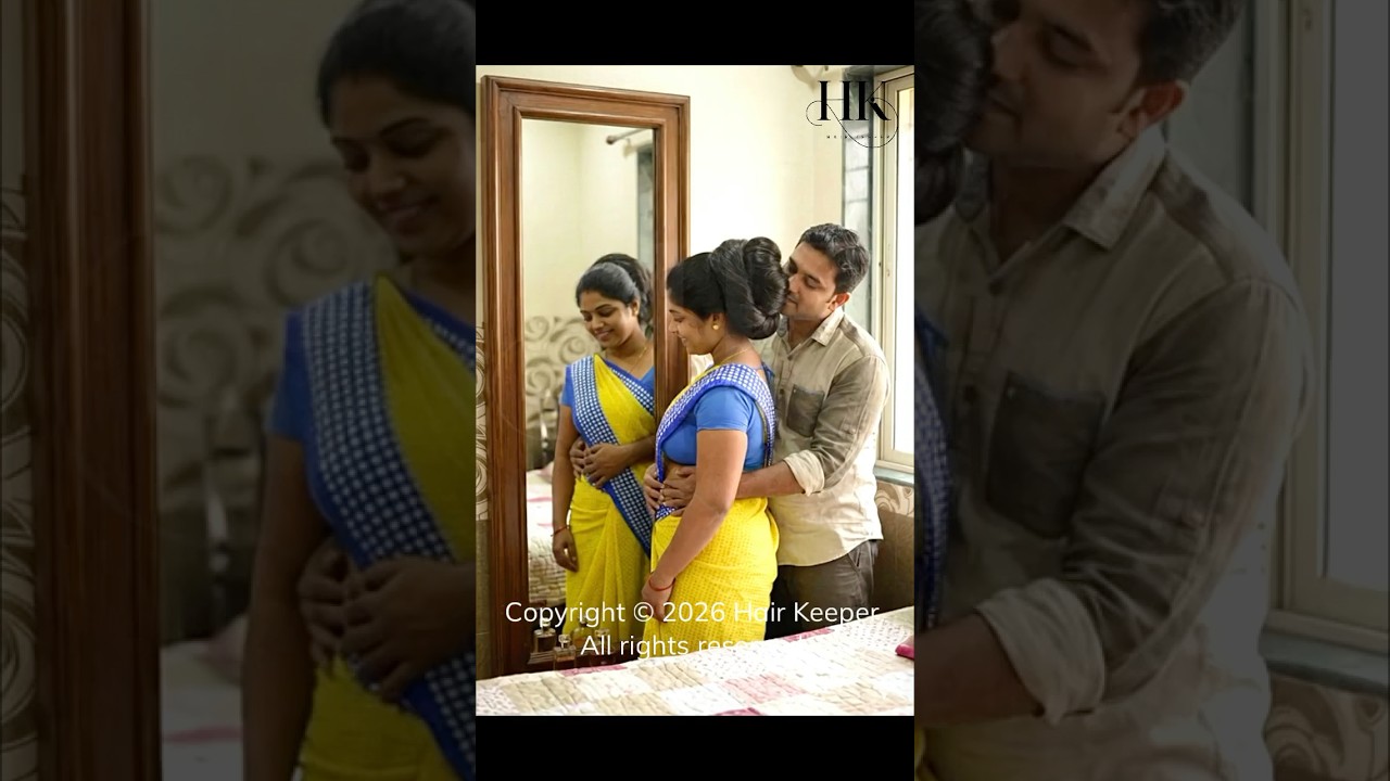 Romantic Bun Reveal! ❤️ From Massive Hair Bun to Knee-Length Waterfall! 💏✨ 