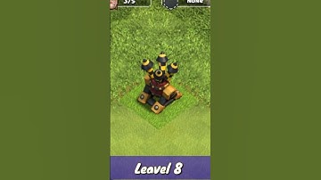 1 to max level Air Defense Clash Of clans ||new update coc game ||#Coc gamer