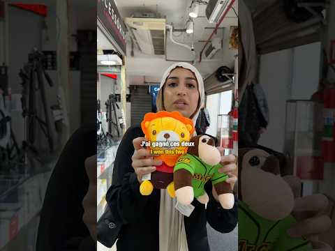 Nami est trop forte à la machine à pince