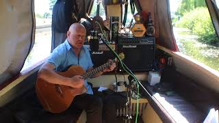 Video thumbnail of "The Narrowboat Sessions 2018. Geoff Rodgers, 'I'll Be There To Carry You'"