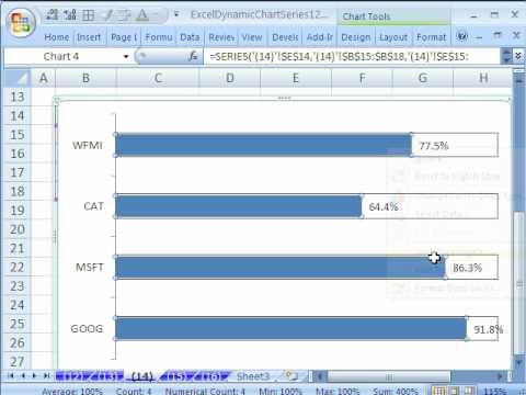 Progress Chart Excel