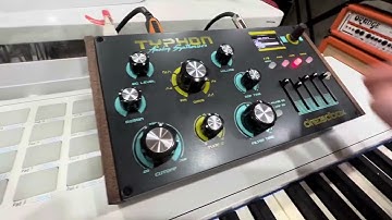 Dreadbox Typhon Analog Synthesizer Review, great synth that does a good job