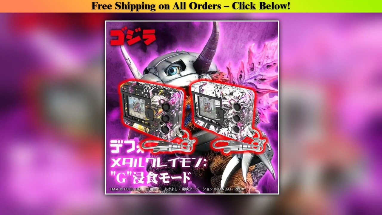 New Bandai Digital Monster Original V-Pet Digimon Color Digivice G 70th Anniversary War Greymon