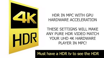 Unlock HDR with MPC with Hardware Acceleration for AMD RX - XDR automation coming soon!