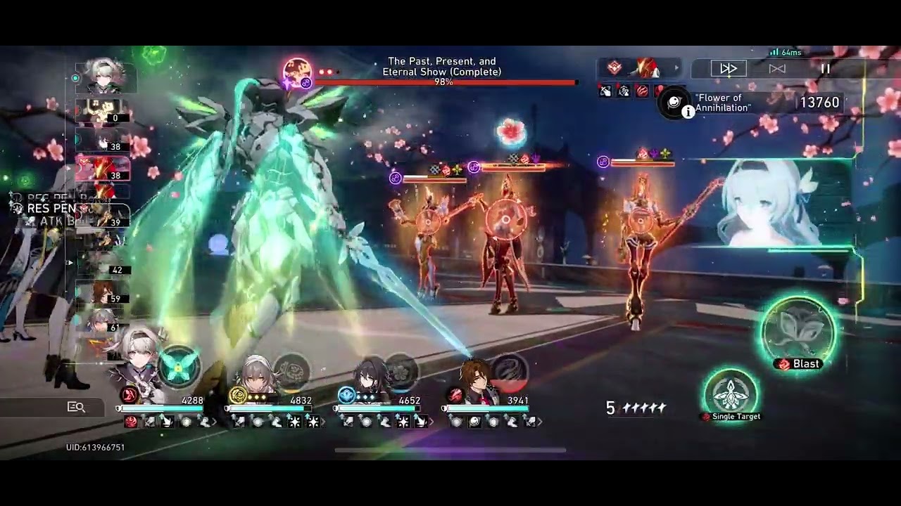 Simulated Universe Firefly Relic Run