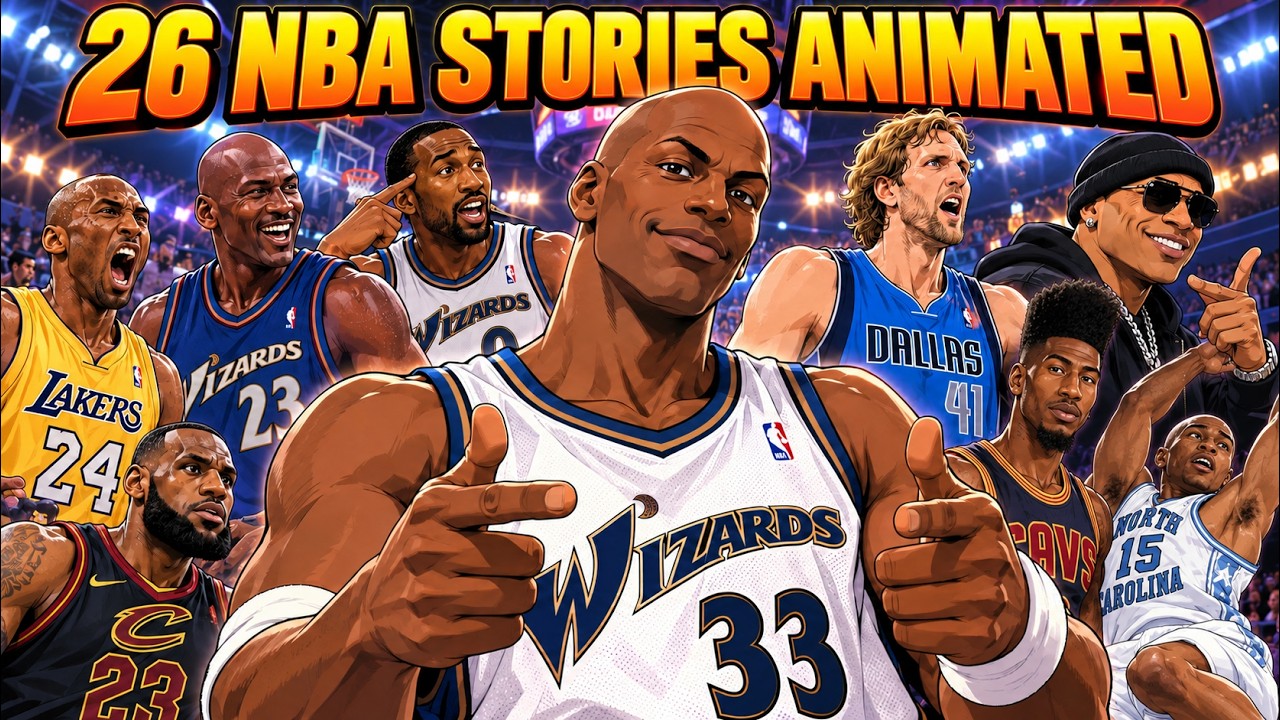 趣味 NBA STORY Brendan Haywood's Wildest NBA Stories Animated — Kobe, Jordan