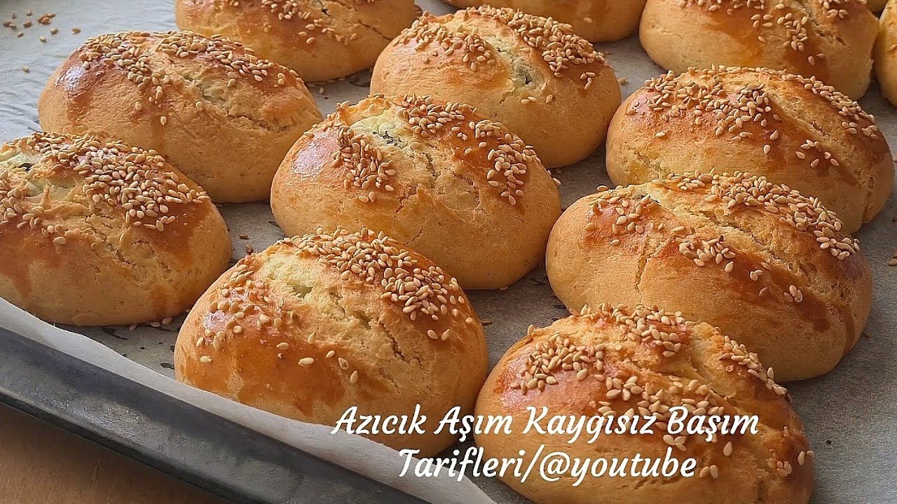 1 TEPSİ ANINDA BİTECEK 🥇Kahvaltıya 5 Çayına Sıvıyağlı Kolay MAYASIZ POĞAÇA TARİFİ