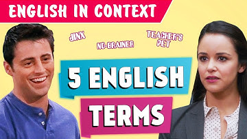 5 English Terms: Jinx, Teacher