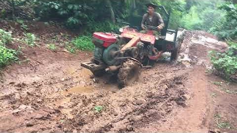 Xe Công Nông 2 Cầu Đi Đường Lầy | Agriculture Vehicle