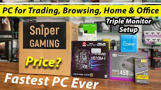 Desktop PC Build for Trading & Browsing | Triple Monitor Setup Build | Tamil Deskop PC Build Videos screenshot 4