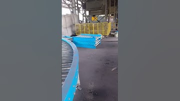 Coal Bags handling conveyor system from Train wagons #conveyorsystem #conveyors