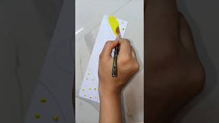✨ Boho Art Bookmark Calligraphy Tutorial | Easy Handmade Bookmark for Beginner 🖌️🎨#calligraphy