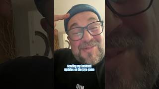 Jer couldn’t watch the jays game tonight so I did for him.