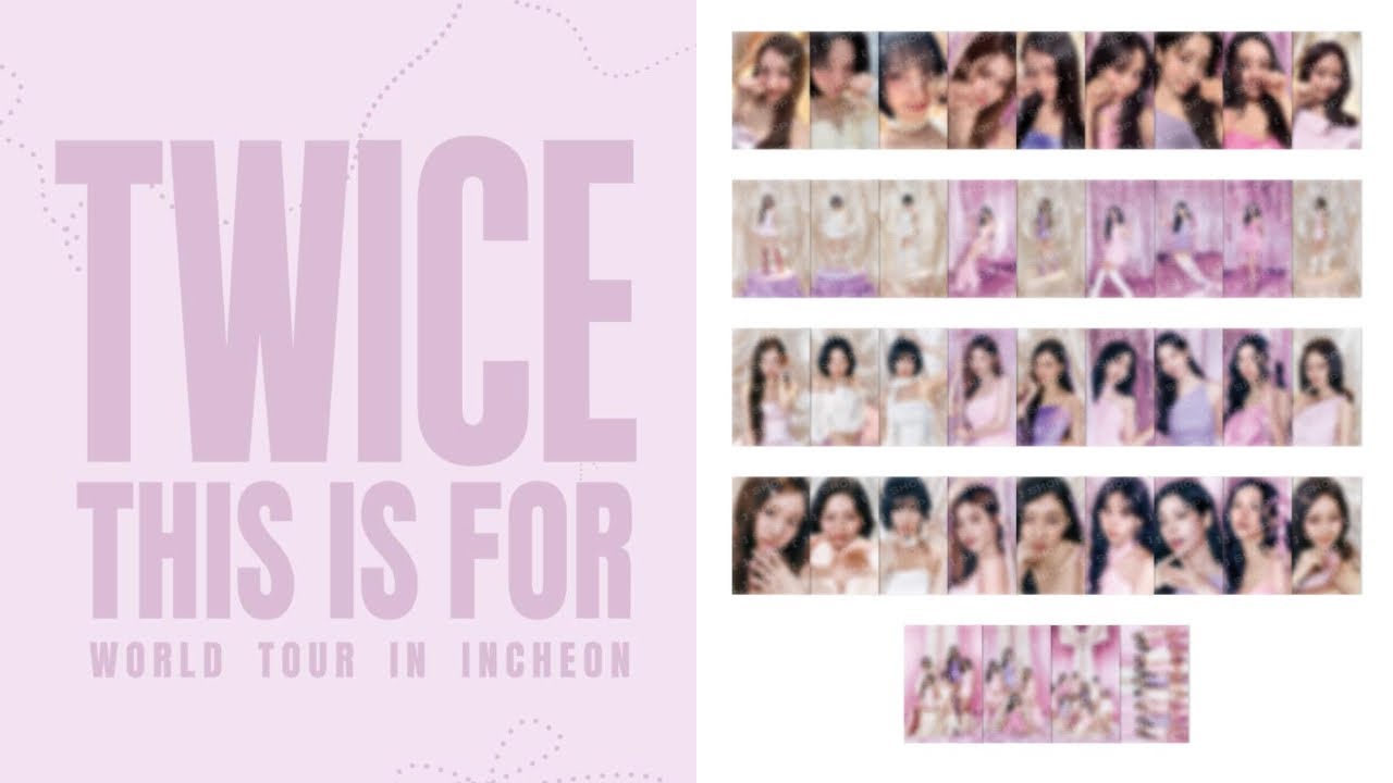 TWICE <THIS IS FOR> INCHEON 2日目入場特典