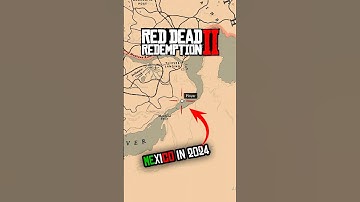 This is how you can travel to Mexico in 2024 in RDR2 #rdr2 #shorts #gaming #reddeadredemption2
