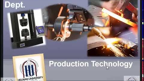 2nd Lect Intro Machining operations Production Technology Helwan Univ 2020