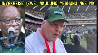 Ingundaba mlonyeni inkulumo eyenziwe ibhunu NGO Zuma ne MK phakathi e Orlando Stadium