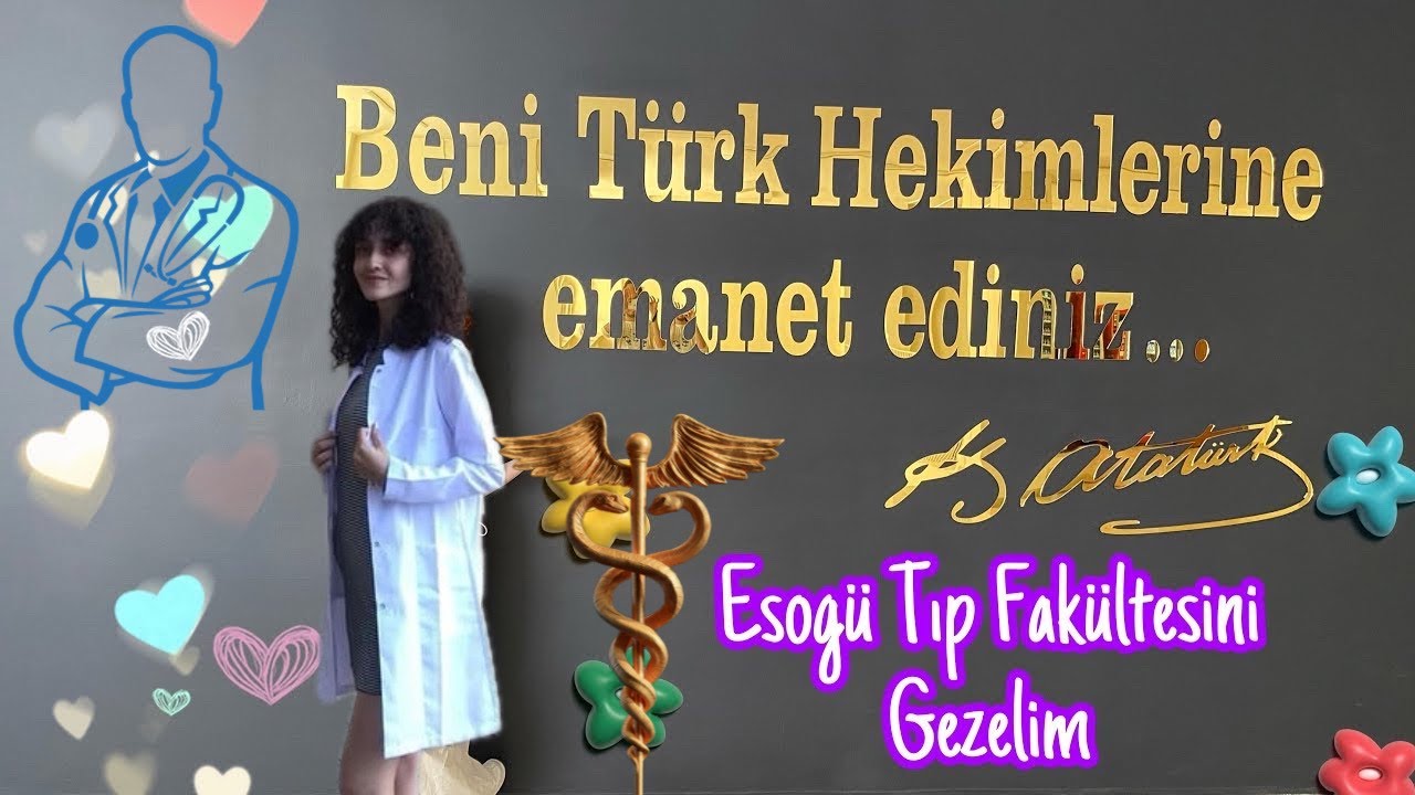 Eskişehir Osmangazi Üniversitesi Tıp Fakültesi’ni Birlikte Gezelim✌🏻💖