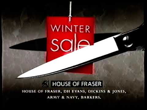 House of Fraser Winter Sale 10s Commercial - 1995