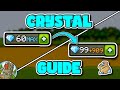 ✪ Grow Castle | How to get more than 60 crystals & How to get ORANGE CRYSTALS | Crystal Guide