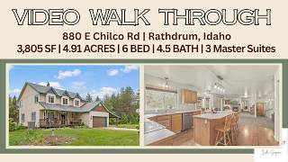 Multi-Generational Home on 4.91 Acres | Rathdrum, Idaho Home Tour